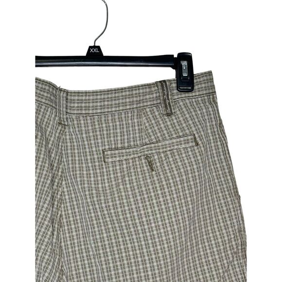Tommy Bahama Men's Shorts Bermuda Plaid Check Silk Blend Hi-Rise Flat Front 36 - Picture 9 of 10